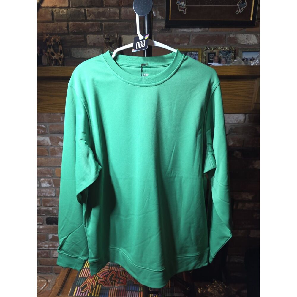 Ahead AX Extreme Performance Pullover Medium Green Golf Layer NWT